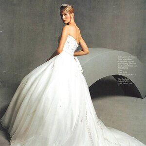 Oleg Cassini CV016 Wedding Dress